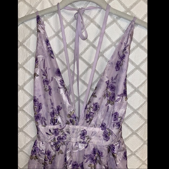 Purple maxi dress - Picture 2 of 3